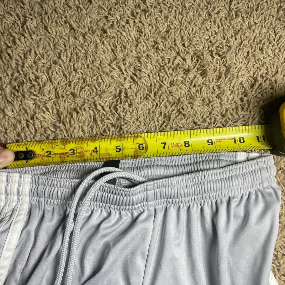 Men’s Athletic Aeroready Adidas Soccer Shorts Size Small Gray - Picture 8 of 8